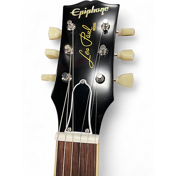 Used Epiphone INSPIRED BY GIBSON CUSTOM 1959 LES PAUL STANDARD 2 Color Sunburst Solid Body Electric Guitar