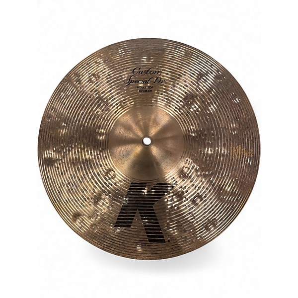 Used Zildjian 14in K Custom Special Dry Hi Hat Cymbal