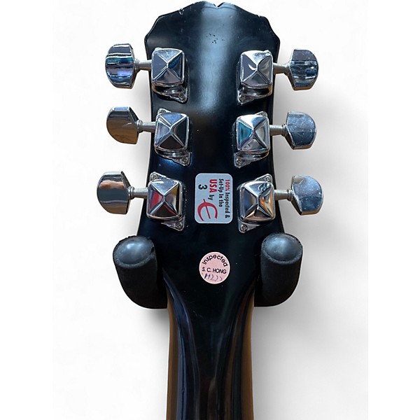 Used Epiphone GIBSON LESS PAUL JUNIOR Black Solid Body Electric Guitar
