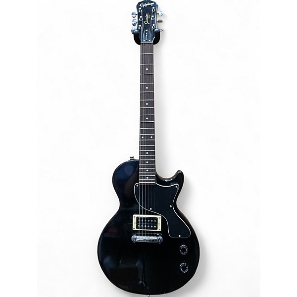 Used Epiphone GIBSON LESS PAUL JUNIOR Black Solid Body Electric Guitar
