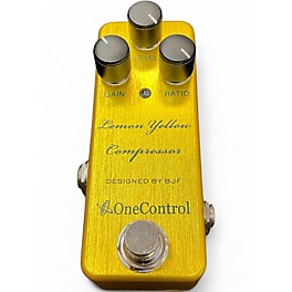 Used One Control lemon yellow compressor Effect Pedal