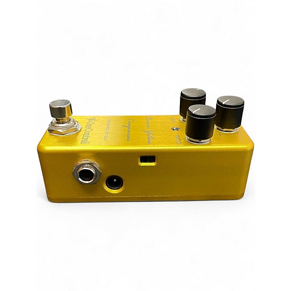 Used One Control lemon yellow compressor Effect Pedal