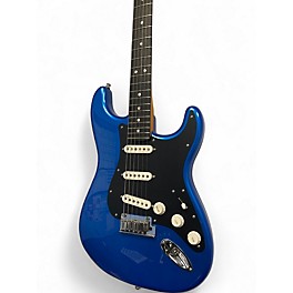 Used 2024 Fender American Ultra 2 Stratocaster Blue Solid Body Electric Guitar