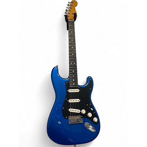 Used 2024 Fender American Ultra 2 Stratocaster Blue Solid Body Electric Guitar