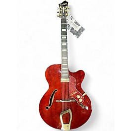 Used Hagstrom HL550 Walnut Hollow Body Electric Guitar