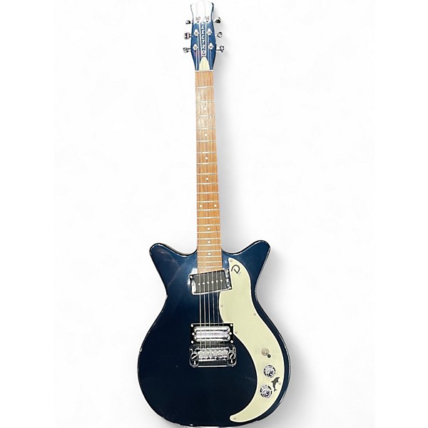 Used Danelectro 59XT Blue Solid Body Electric Guitar