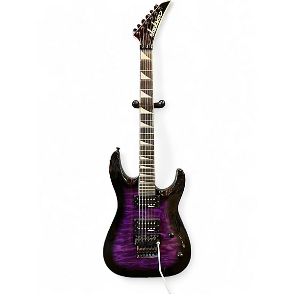 Used Jackson Dinky JS32Q DKA Transparent Purple Bust Solid