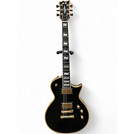 Used ESP  E-II Eclipse DB Vintage Black Solid Body Electric Guitar