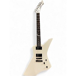 Used ESP LTD Snakebyte James Hetfield Signature Snow White Solid Body Electric Guitar