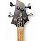Used Warrior MESSENGER Trans Black Electric Bass Guitar
