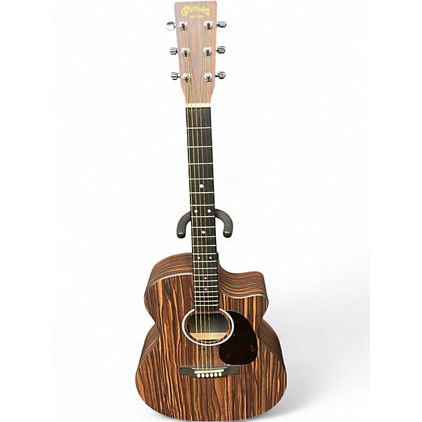 Used Martin GPCXE MACASSAR SPECIAL Natural Acoustic Electric Guitar