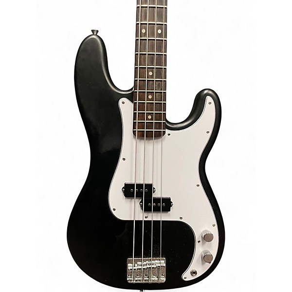 Used Squier Debut Precision Bass Black Electric Bass Guitar