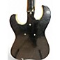 Vintage 1960s Silvertone 1458 guitar and case amp Black Solid Body Electric Guitar