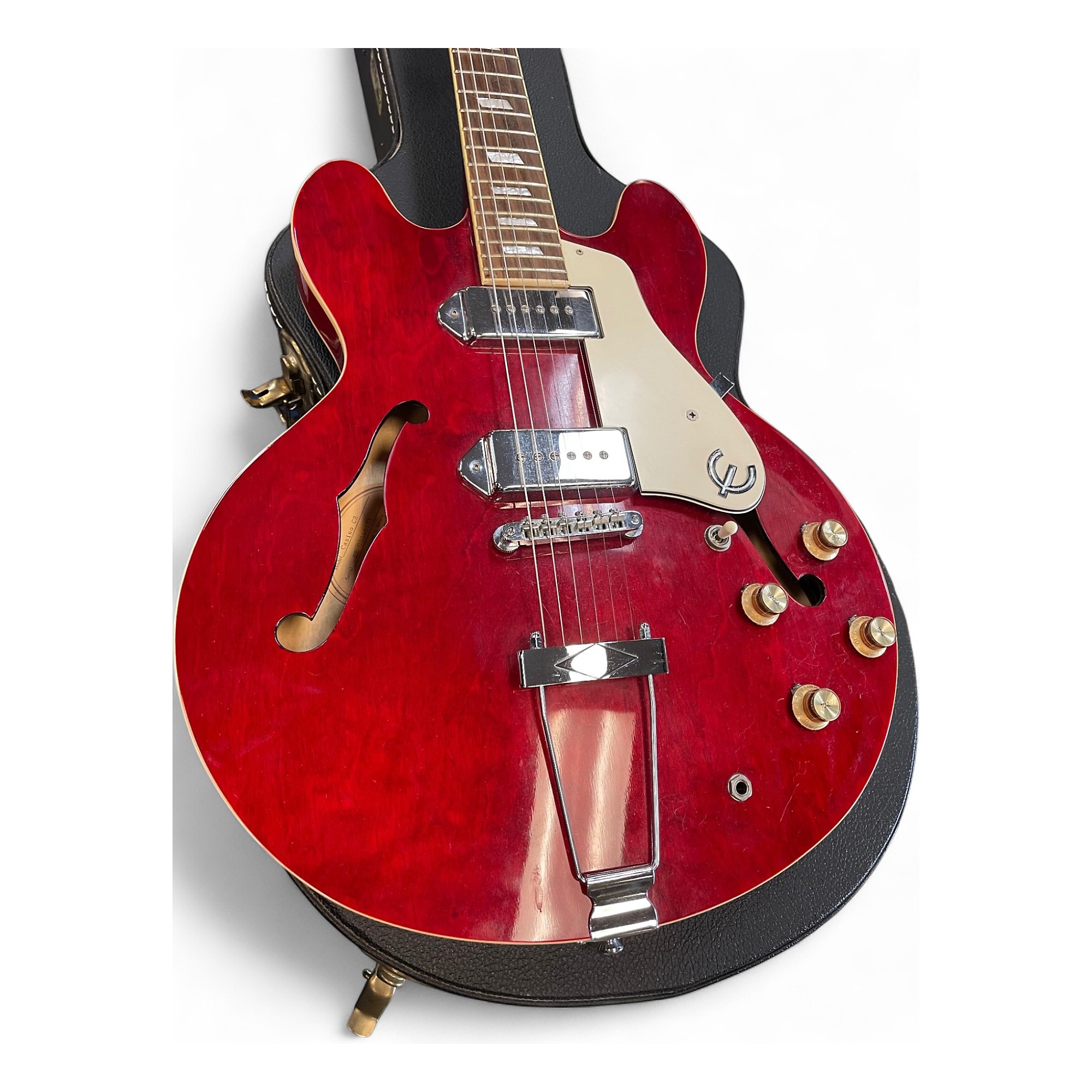 ギター Epiphone Casino Cherry Used Epiphone Casino Cherry Hollow Body Electric Guitar