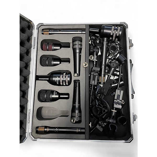 Used Audix DP 10 Piece Mic Kit Percussion Microphone Pack