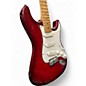 Used Fender American Deluxe Stratocaster Plus Trans Red Solid Body Electric Guitar