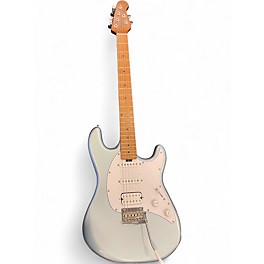 Used Sterling by Music Man CT50HSS Silver Solid Body Electric Guitar