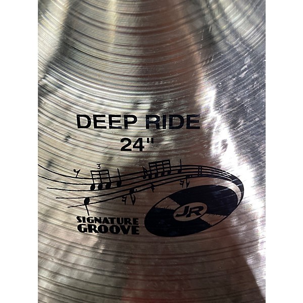 Used Paiste 24in Masters John "JR" Robinson Signature Deep Groove Ride Cymbal