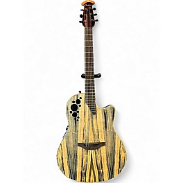 Used Ovation Elite Plus C2078AXP Dragon Wood Acoustic Electric Guitar