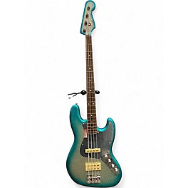 Used 2024 Fender Blu DeTiger Player Plus Jazz Bass Sky Burst Sparkle Electric Bass Guitar