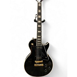 Used Epiphone Les Paul Custom P90S Black Solid Body Electric Guitar