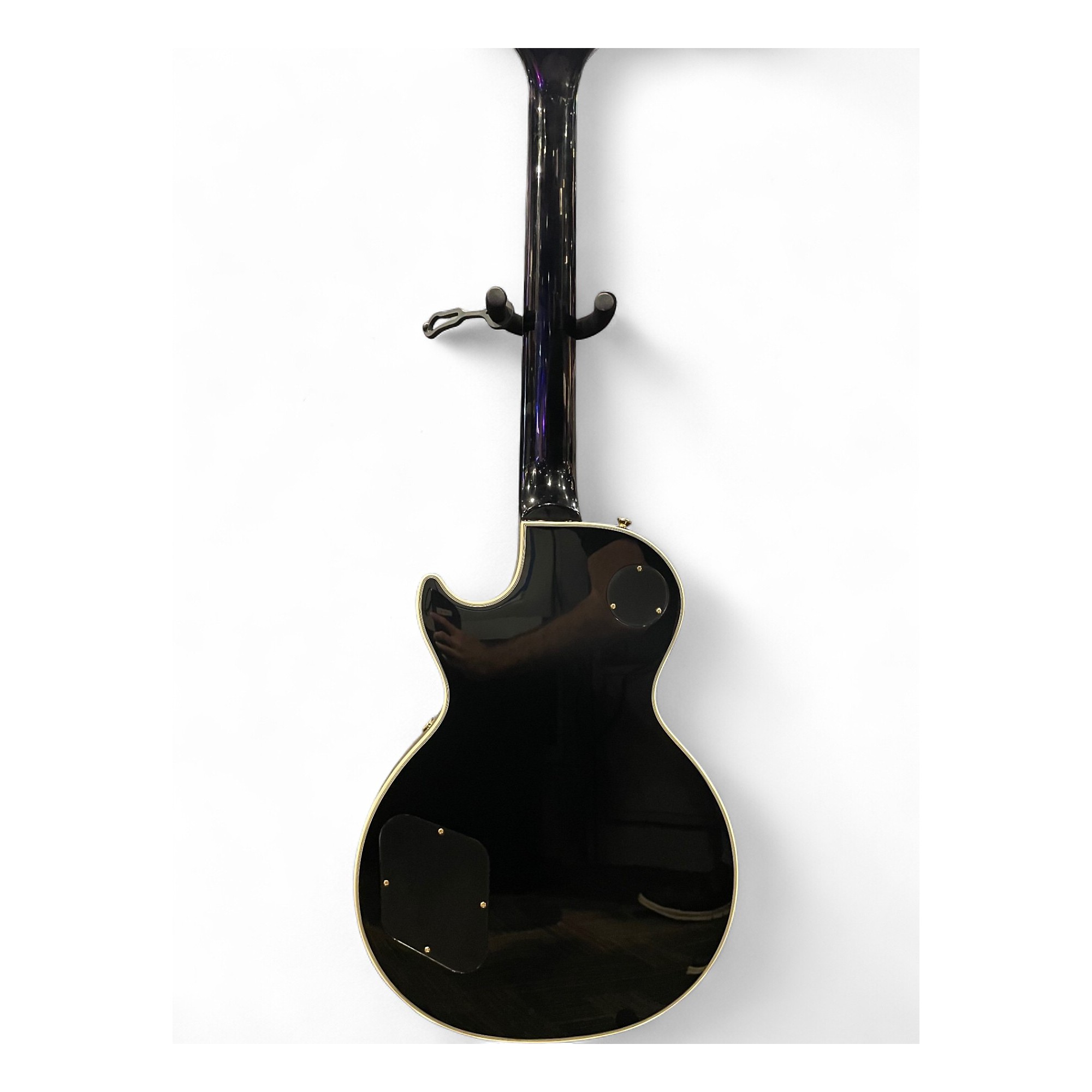 Used Epiphone Les Paul Custom P90S Black Solid Body Electric
