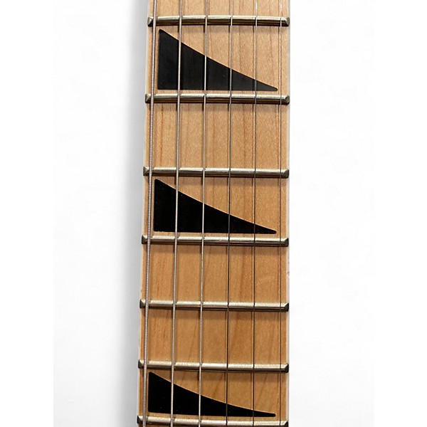 Used Jackson JS34Q Dinky Purple Solid Body Electric Guitar