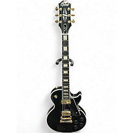 Used Epiphone Les Paul Custom Black Solid Body Electric Guitar