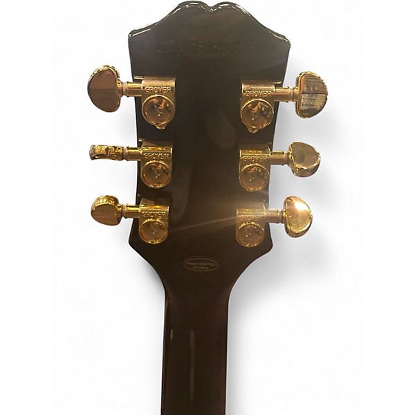 Used Epiphone Les Paul Custom Black Solid Body Electric Guitar