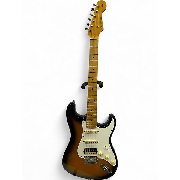 Used 2022 Fender JV Modified '50s Stratocaster HSS 2 Color Sunburst Solid Body Electric Guitar