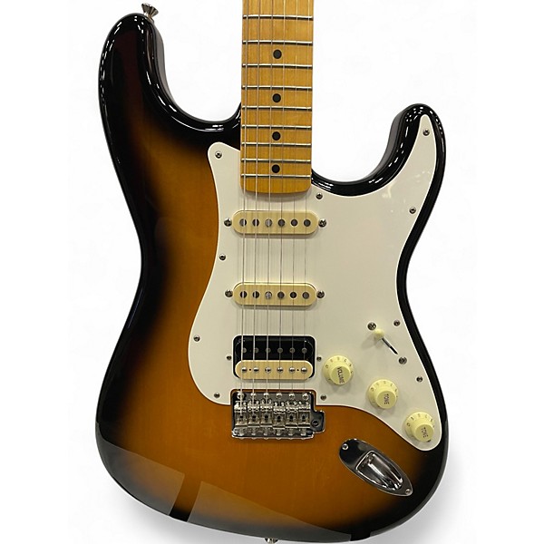 Used 2022 Fender JV Modified '50s Stratocaster HSS 2 Color Sunburst Solid Body Electric Guitar