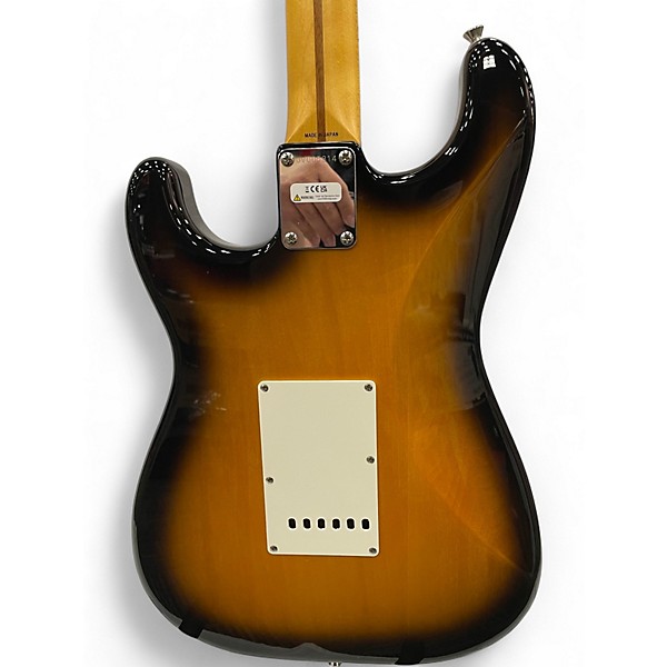 Used 2022 Fender JV Modified '50s Stratocaster HSS 2 Color Sunburst Solid Body Electric Guitar