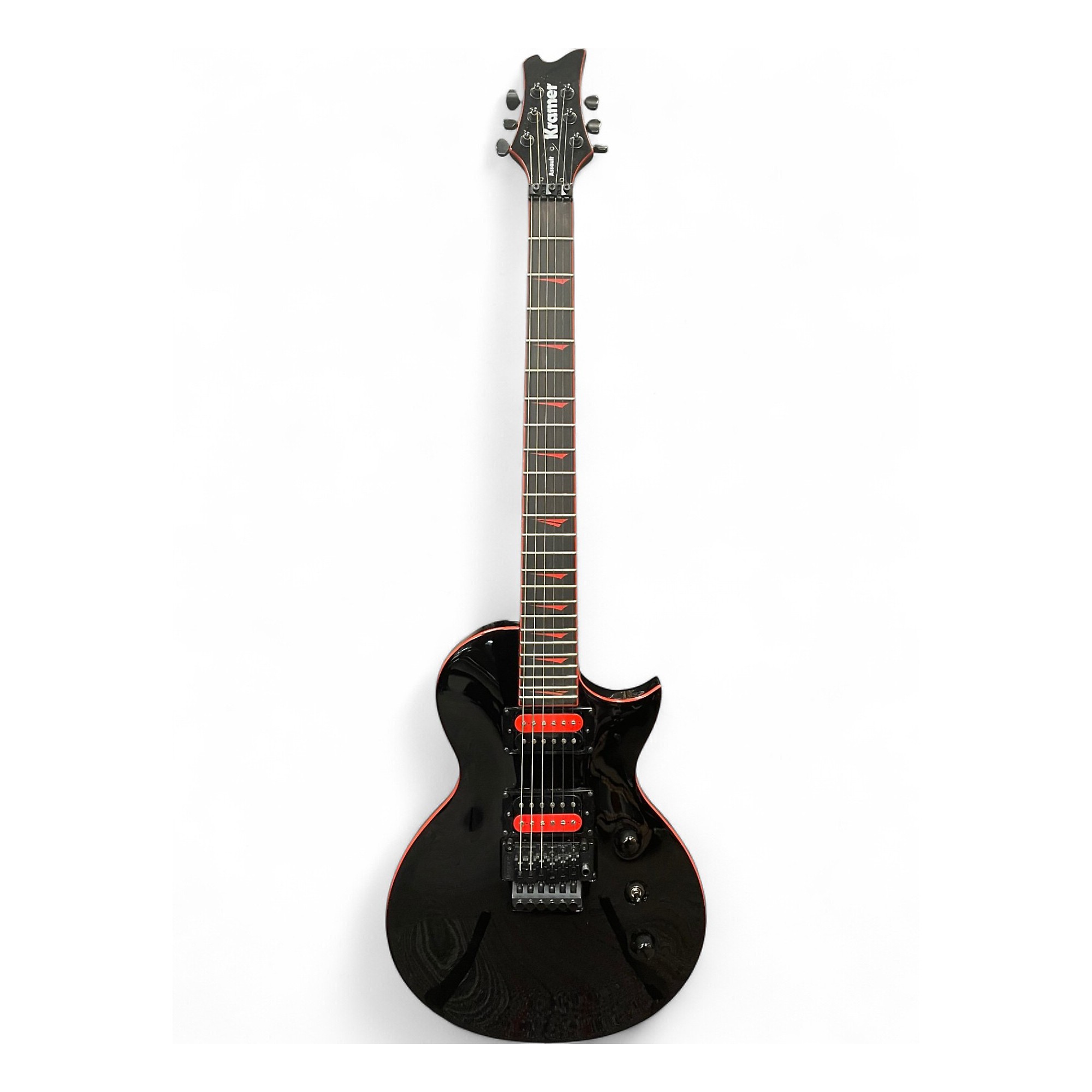Used Kramer ASSAULT Black Solid Body Electric Guitar Black