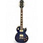 Used 2014 Epiphone 1956 Reissue Les Paul Blue Burst Solid Body Electric Guitar thumbnail