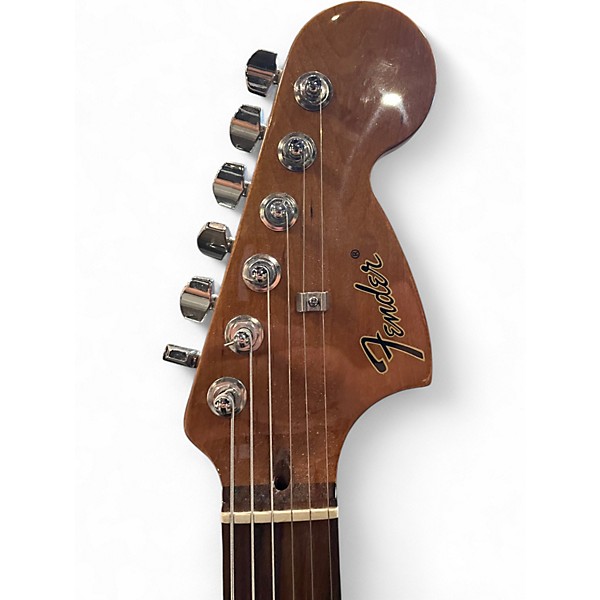 Used Starcaster by Fender TOM DELONGE  HOLLOWBODY SEA FOAM Hollow Body Electric Guitar