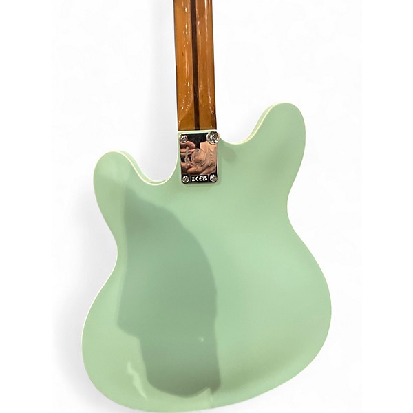 Used Starcaster by Fender TOM DELONGE  HOLLOWBODY SEA FOAM Hollow Body Electric Guitar