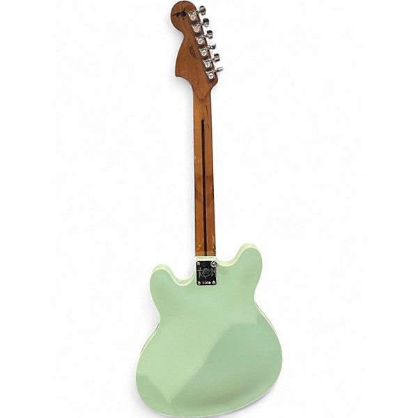 Used Starcaster by Fender TOM DELONGE  HOLLOWBODY SEA FOAM Hollow Body Electric Guitar