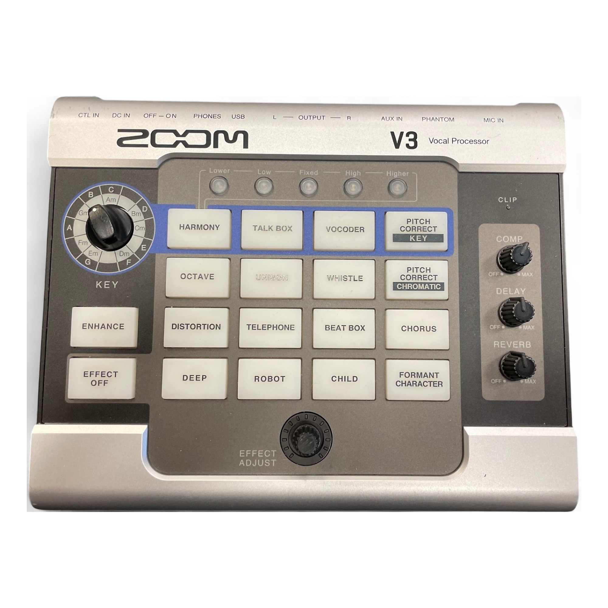 【中古】ZOOM V3 Vocal Processor 本体 Used Zoom V3 Vocal Processor | Guitar Center