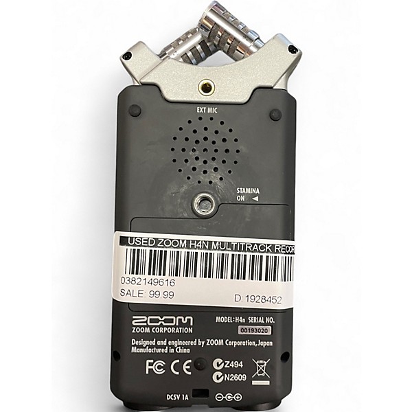 Used Zoom H4N MultiTrack Recorder