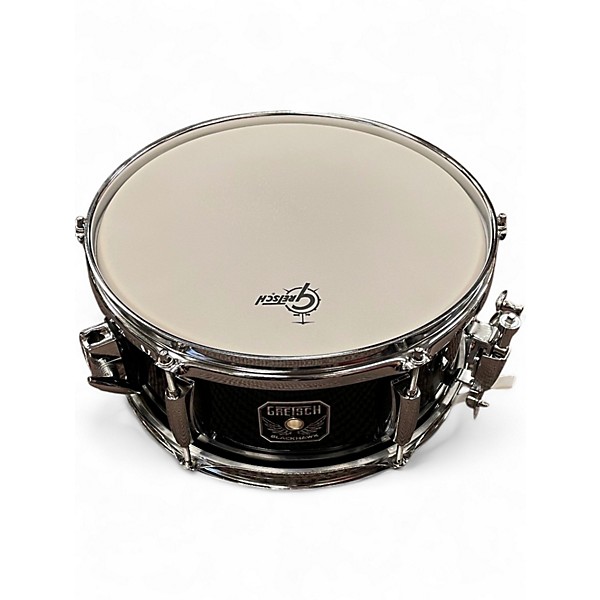 Used Gretsch Drums 12X5.5 BLCKHAWK SNARE Black Drum