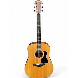 Used Taylor 110E Natural Acoustic Electric Guitar