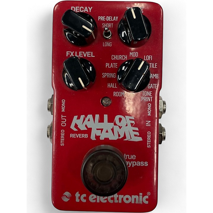 tc electronic HALL OF FAME (本体のみ) tc electronic USED 中古 HALL OF FAME ｜イケベ楽器店