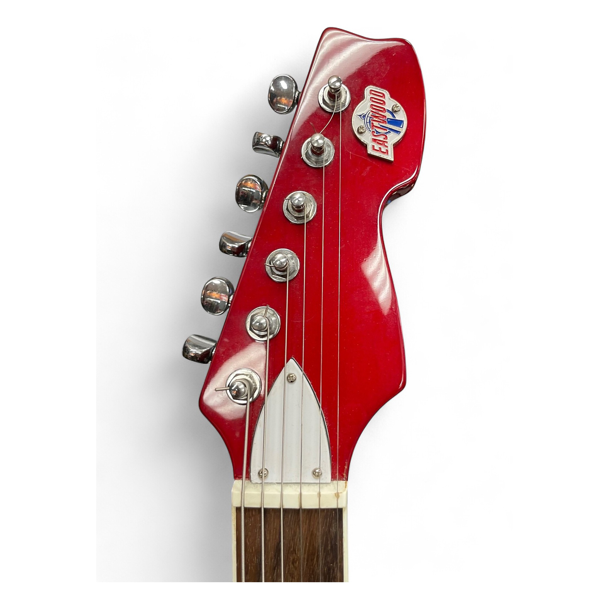 【中古】A-Stage60L 2018年式2505231910 Used Eastwood ASTRALL II Red and White Hollow Body Electric