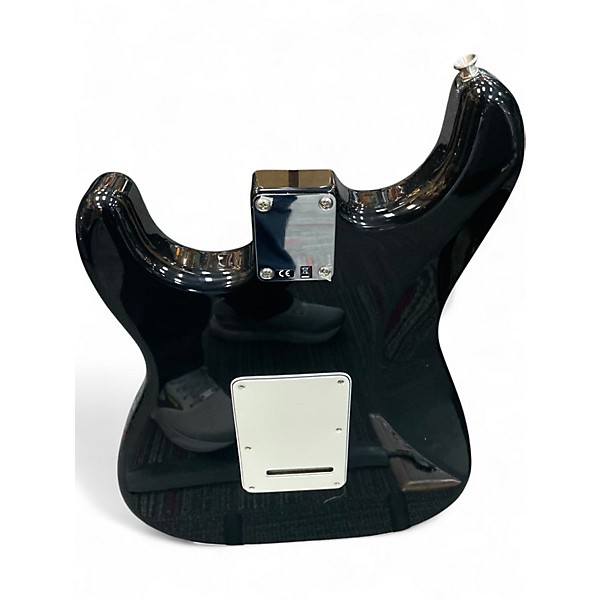 Used Fender Player Stratocaster Black Solid Body Electric Guitar