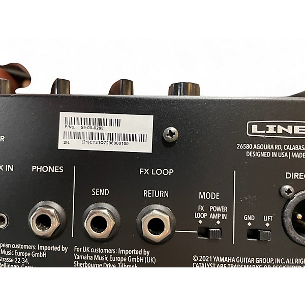 Used Line 6 CATALYST 200 Guitar Combo Amp