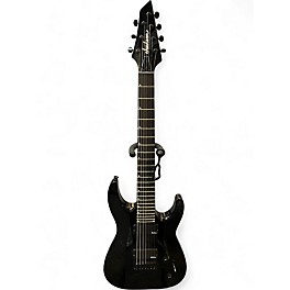 Used Jackson JS22-7 Dinky 7 String Black Solid Body Electric Guitar