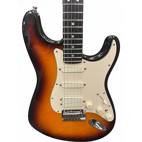 Used Fender American Ultra Stratocaster 3 Color Sunburst Solid Body Electric Guitar
