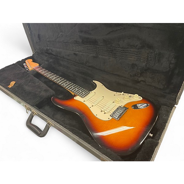 Used Fender American Ultra Stratocaster 3 Color Sunburst Solid Body Electric Guitar
