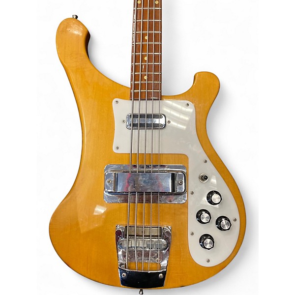 Vintage 1990 Rickenbacker 4003S/5 Natural Electric Bass Guitar