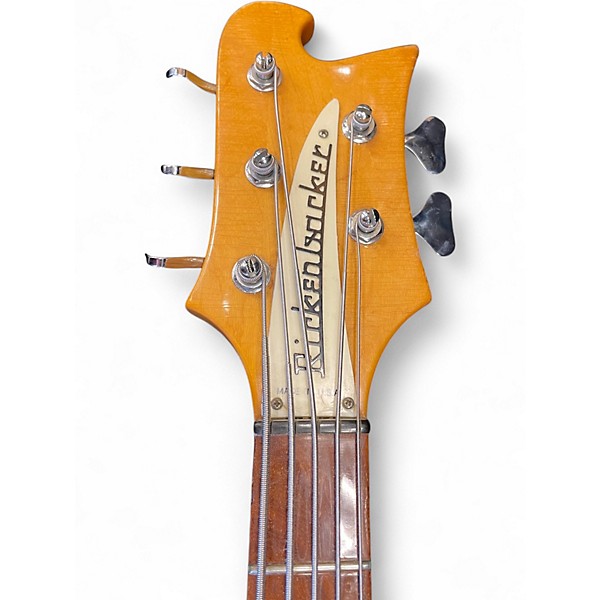 Vintage 1990 Rickenbacker 4003S/5 Natural Electric Bass Guitar